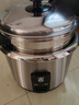 三角牌（Triangle）电饭煲家用不锈钢电饭锅3L煮饭锅2-3人老式电饭煲304不锈钢胆米饭锅带蒸笼TG-Z30X12Z 实拍图
