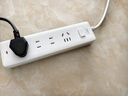 得力（deli）3C认证国标安全插座/插排/插线板/接线板/排插/拖线板 总控开关 儿童保护门 4位3米 18251-03 实拍图