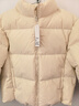 优衣库童装男童女童蓬松羽绒茄克外套夹克羽绒服478148 01 乳白色 140 实拍图