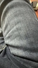 真维斯（Jeanswest）王一博代言牛仔裤男秋冬新款天丝舒适修身直筒高端潮牌休闲裤子男 蓝灰+深蓝【天丝厚款组合】 30 码(2尺3) 【建议110-120斤】 实拍图