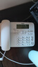 飞利浦(PHILIPS）电话机座机 固定电话 办公家用 来电显示 双接口 免电池 CORD118白色 实拍图