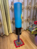 爱倍健（AIBEIJIAN）儿童拳击沙袋不倒翁沙袋散打立式家用泰拳实心吸盘沙包沙袋 1.61米蓝武龙【四驱弹簧减震】 专业款 实拍图
