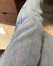 相伊恋人高腰阔腿裤牛仔裤女26年春秋季新款宽松直筒小个加绒拖地休闲裤子 怀旧蓝 【竖双扣款-55棉】 L 【建议110-125斤】 实拍图