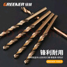 绿林（GREENER）麻花钻头套装头铝合金混凝土打孔金属套装手电钻 工业塑盒10件套 实拍图
