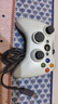 游戏手柄XBOX360电脑电视手机平板steam通用有线无线蓝牙免驱手柄 白*震动有线（电脑/电视）裸机 实拍图