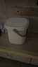 ecoco水桶9L手提式带盖学生宿舍洗漱桶儿童泡脚桶塑料小水桶E24146标配 实拍图