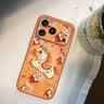 京川旭【新年油画小马】适用苹果17promax手机壳新款iphone17pro全包卡通防摔ip17高级感女挂绳保护套 苹果17Pro Max 天使眼-棕色-油画小马 实拍图