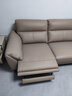 全友家居现代简约电动头层牛皮直排沙发大象耳朵真皮艺沙发客厅 实拍图