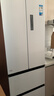 美的（Midea）400L法式四开门冰箱超薄零嵌入式小户型一级能效风冷无霜节能变频以旧换新白色MR-418WFPE国家补贴 实拍图