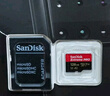 闪迪（SanDisk）64GB TF(MicroSD)内存卡 4K极速金卡A2 V30 U3行车记录仪 运动相机无人机 监控存储卡 读170MB/s 实拍图