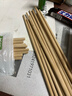 双枪 (Suncha) 天然竹筷子无漆无蜡原竹家用筷子餐具套装 10双装 实拍图
