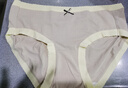 【线下实体同款】CariaKnar 新疆棉内裤女纯棉内裤抑菌裆少女透气 浅咖 1条 XL 120-140斤 实拍图