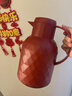 【活动】大容量保温壶家用保温水壶热水瓶玻璃内胆开水暖瓶暖水壶 红/ 1000ml 实拍图