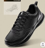 斯凯奇（Skechers）新年礼物男士皮鞋冬季商务男鞋高档休闲鞋软底通勤板鞋210835 实拍图