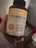 自然薇萃（naturewise）阳光瓶维生素D3软胶囊5000IU 活性vd3男女备孕成人补钙360粒/瓶 实拍图