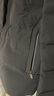 劲霸男装商务立领保暖鸭绒茄克男士羽绒服男冬季NRHG4002 黑色 3XL 实拍图
