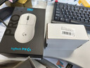 罗技（G） GPW二代无线鼠标游戏电竞狗屁王二代gpw2人体工学轻量化机械充电双模鼠标送男女友礼物 GPW二代白+充电底座 实拍图