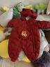 巴拉巴拉童装儿童羽绒连体衣婴儿宝宝2025新款秋冬萌趣造型新年拜年服喜庆 晒单实拍图