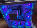 京品鹿棱镜四代PRO战隼F12棱镜PLUS积木版水冷12CM机箱风扇正反向无线拼接ARGB神光同步PWM温控制器集线 棱镜4代PRO白色正向风扇（5V三针接口） 实拍图