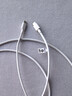 华为（HUAWEI）6A数据线充电线 USBType-C转USBType-C/线长1.8m/高品质线芯原装 白色CC800 实拍图