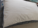 京东京造五星级酒店羽绒枕头 优质白鹅绒蓬松柔软成人男女枕芯 单只高枕 实拍图