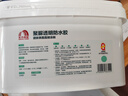 雨虹防水聚脲免砸砖防水胶 卫生间厨房透明防水涂料补漏王渗透剂 375g 实拍图