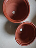 陶土花盆陶瓷花盆特大号特价批发紫砂盆红陶花盆送托盘兰花盆 口径19cm送托盘 实拍图