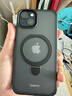 倍思（BASEUS）支点壳 适用苹果14/13手机壳iphone14/13保护套MagSafe磁吸充电磨砂支架高级防摔男女款 实拍图