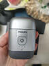飞利浦（PHILIPS）电动剃须刀鹅卵石便携款剃须刀 0.0微米净剃黄金比例 冰川银 车载好物 情人节生日礼物送男生父亲 实拍图