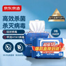 京东京造 75%酒精湿巾80片*3包 杀菌率99.9% 湿纸巾 卫生消毒湿巾纸 实拍图