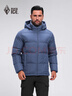 黑冰25新款户外700蓬鸭绒男款加厚防风保暖羽绒服 F8905MJ 藏蓝 2XL 实拍图