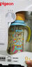 贝亲（Pigeon）玻璃奶瓶宽口径防胀气240ml L号奶嘴 6月+ AA188  实拍图