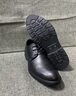 阿猫顿  皮鞋男商务正装鞋男士英伦系带鞋子青年时尚简约百搭防滑透气 黑色基础款 42 实拍图