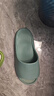 优调拖鞋男足弓支撑居家防臭夏季浴室洗澡防滑情侣拖鞋女 雾霾蓝40-41 实拍图