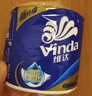 维达（Vinda）有芯卷纸 蓝色经典4层200克*27卷 高克重卫生纸 厕纸纸巾整箱 实拍图