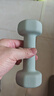 Keep哑铃彩色浸塑环保男女1-10kg家用健身器材全身塑形薄荷绿1.5kg*2 实拍图