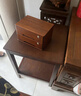 实木桌面收纳盒抽屉式办公桌上整理箱多层杂物储物柜木质盒子带锁 加厚胡桃色2层全锁【木纹清晰】 实拍图