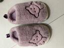 猪爸爸男童棉拖鞋冬2024新款室内儿童毛拖鞋女孩宝宝防滑中大童家居 230 实拍图