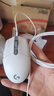 罗技（G）G102 有线游戏鼠标 白色 RGB灯效 吃鸡鼠标 绝地求生 轻量化设计 G102第二代 实拍图