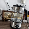 西麦（CIMI）煮茶壶黑茶煮茶器喷淋式蒸茶壶全自动加厚玻璃花茶养生壶电热烧水电烧茶壶OMT-PC1030（单网） 实拍图