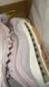 耐克NIKE运动休闲鞋女子气垫AIR MAX 97运动鞋FB4496-003灰紫38.5 实拍图