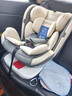 Heekin德国 儿童安全座椅汽车用0-4-12岁婴儿宝宝360度旋转ISOFIX硬接口 时尚灰(ISOFIX+360度旋转) 实拍图