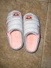 大嘴猴（paul frank）棉拖鞋女士秋冬季室内家居拖鞋毛绒保暖厚底棉鞋女款粉红260PF607 实拍图