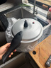 双喜高压锅燃气电磁炉通用铝合金家用直型压力锅防爆22CM/5.5L 实拍图