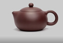 京东京造 宜兴紫砂壶 手工【原矿紫泥】煮茶泡茶壶茶具 西施壶210ml 实拍图