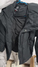 京东京造羽绒服男鸭绒加厚防寒工装面包服防泼水冬季外套短款 黑色 XL 实拍图