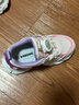 巴布豆（BOBDOG）女童鞋软底儿童运动鞋春秋款老爹鞋 102533148 樱花粉/丁香紫28 实拍图