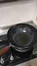 炊大皇铁锅家用无涂层不锈炒锅燃气灶专用炒锅炒菜锅平底锅极铁锅32cm 实拍图