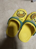 B.Duck小黄鸭童鞋儿童拖鞋男女童耐磨家居鞋洞洞鞋5302嫩黄28 实拍图