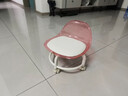 亚克力小凳子静音带万向轮儿童学步凳网红小椅子滑轮矮凳浴室凳 颜色随机【活动款】 实拍图